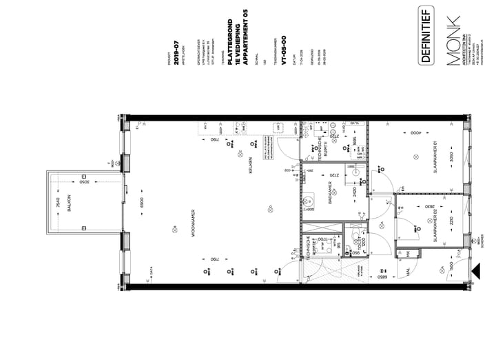 Foto 2 van Type A appartement (Bouwnr. A5)