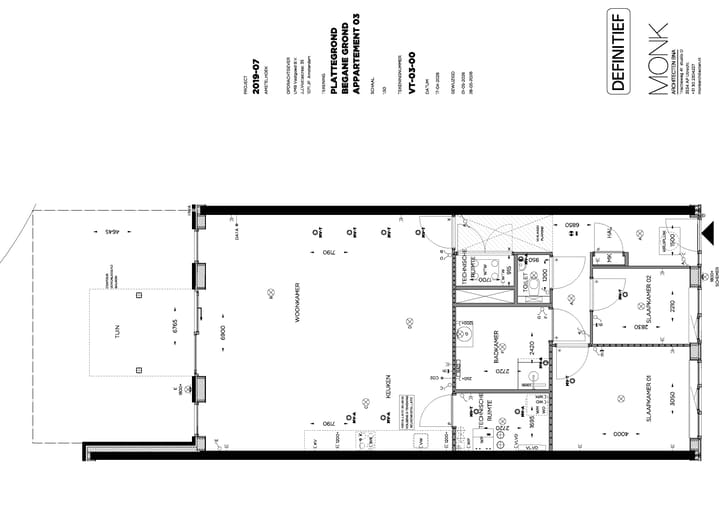Foto 2 van Type A appartement (Bouwnr. A3)