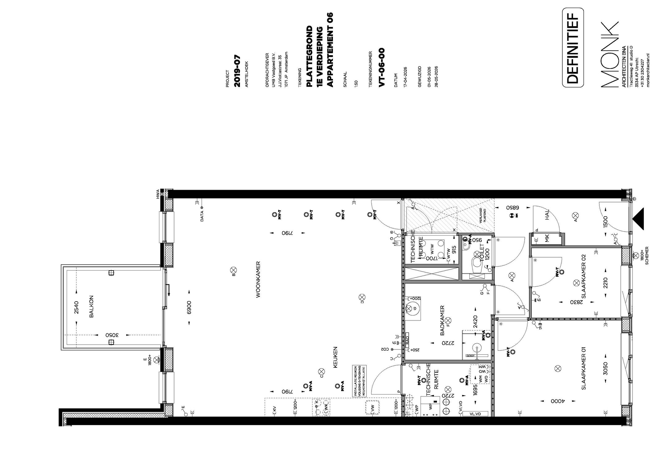 Foto 3 van Type A appartement (Bouwnr. A6)