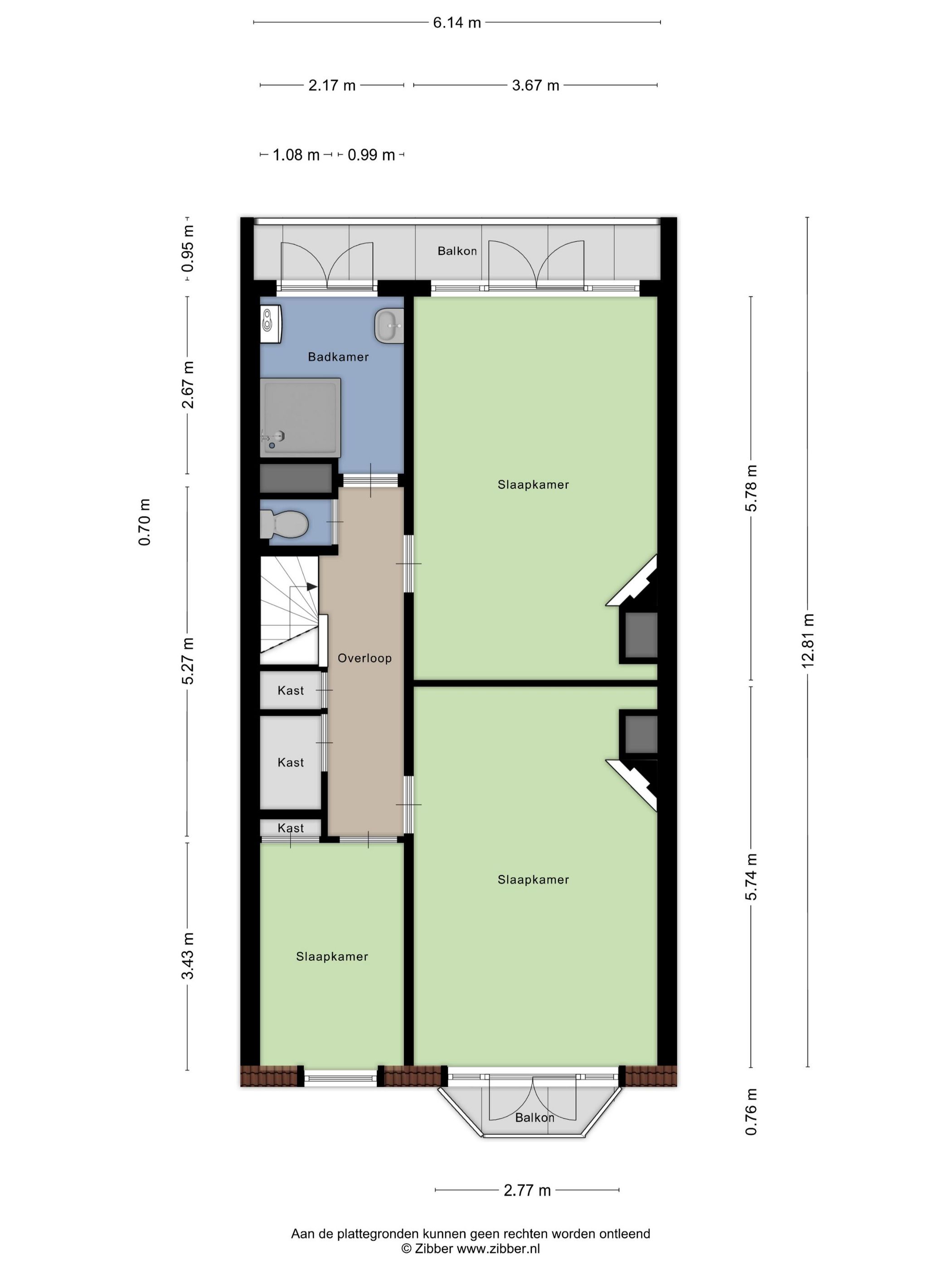 Spacious 6-Room Upper Apartment with Renovation and Splitting Potential in Scheveningen-Bad — 45