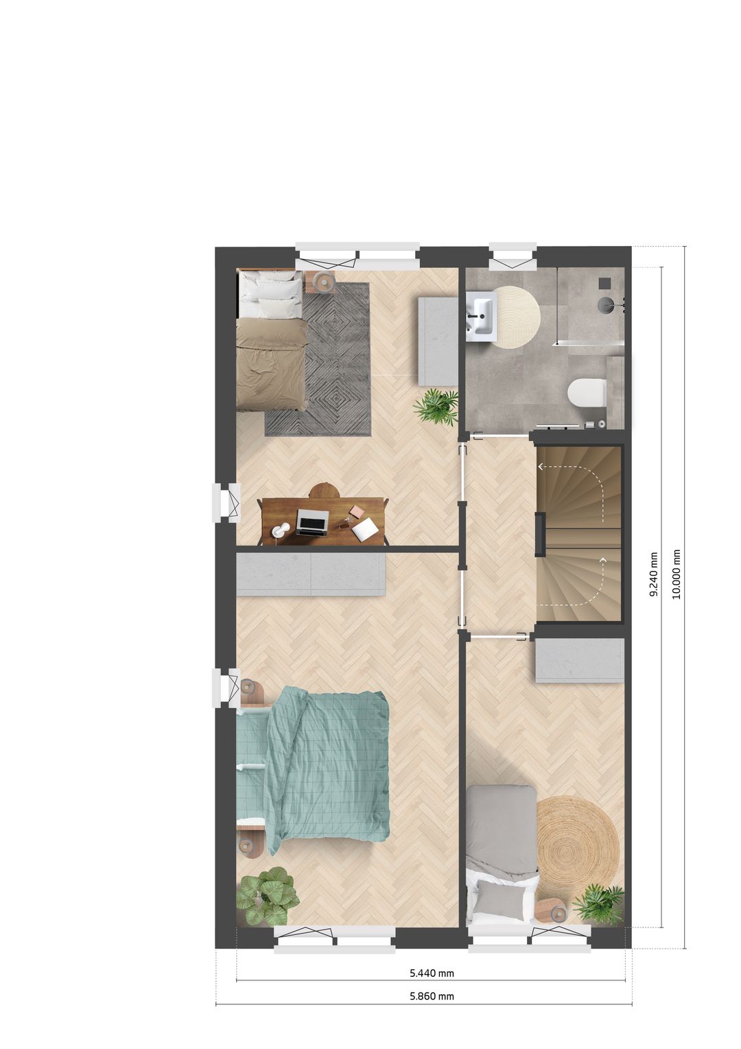 Foto 7 van Hoekwoning (Bouwnr. 46)