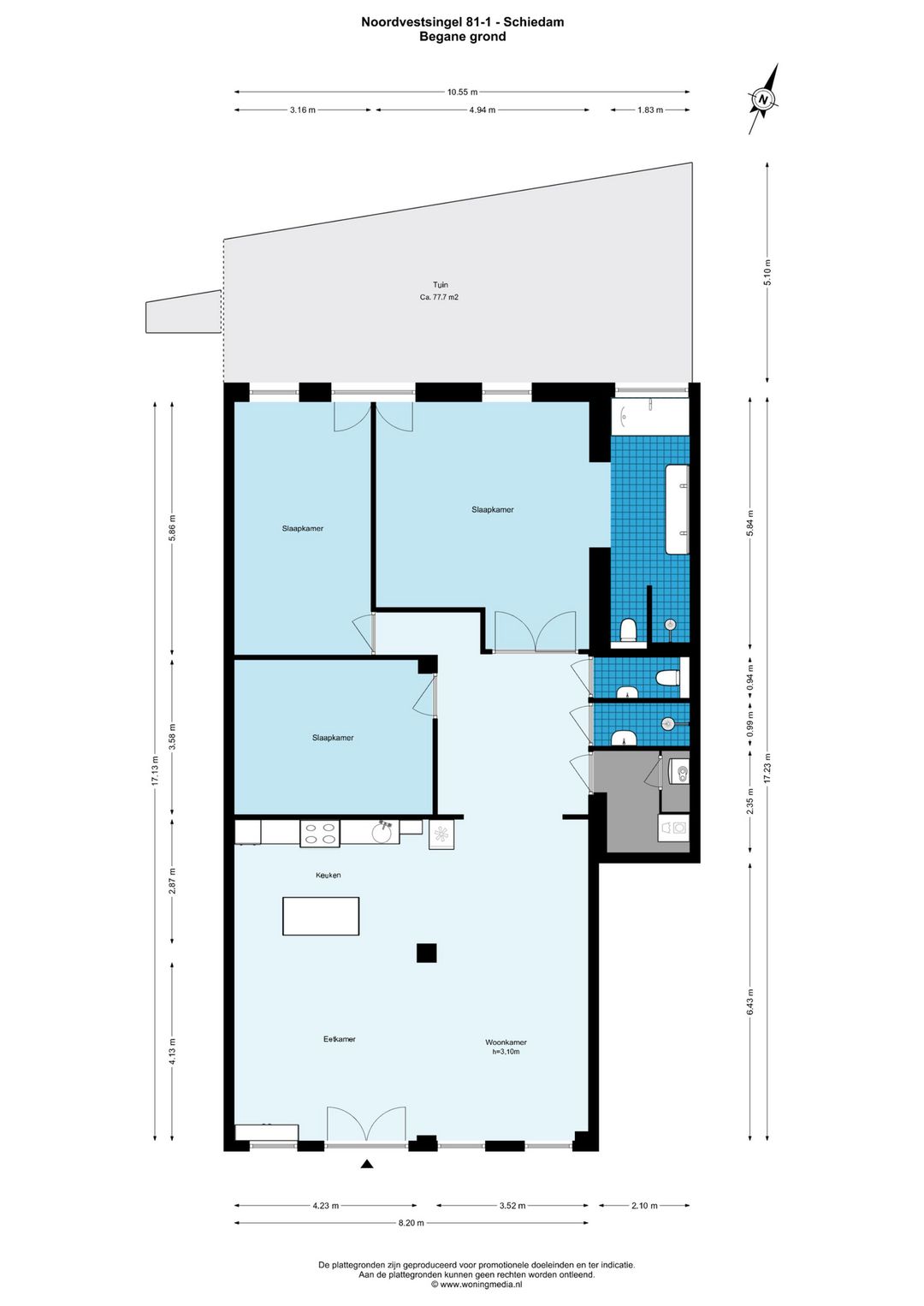Foto 31 van Noordvestsingel 81-1