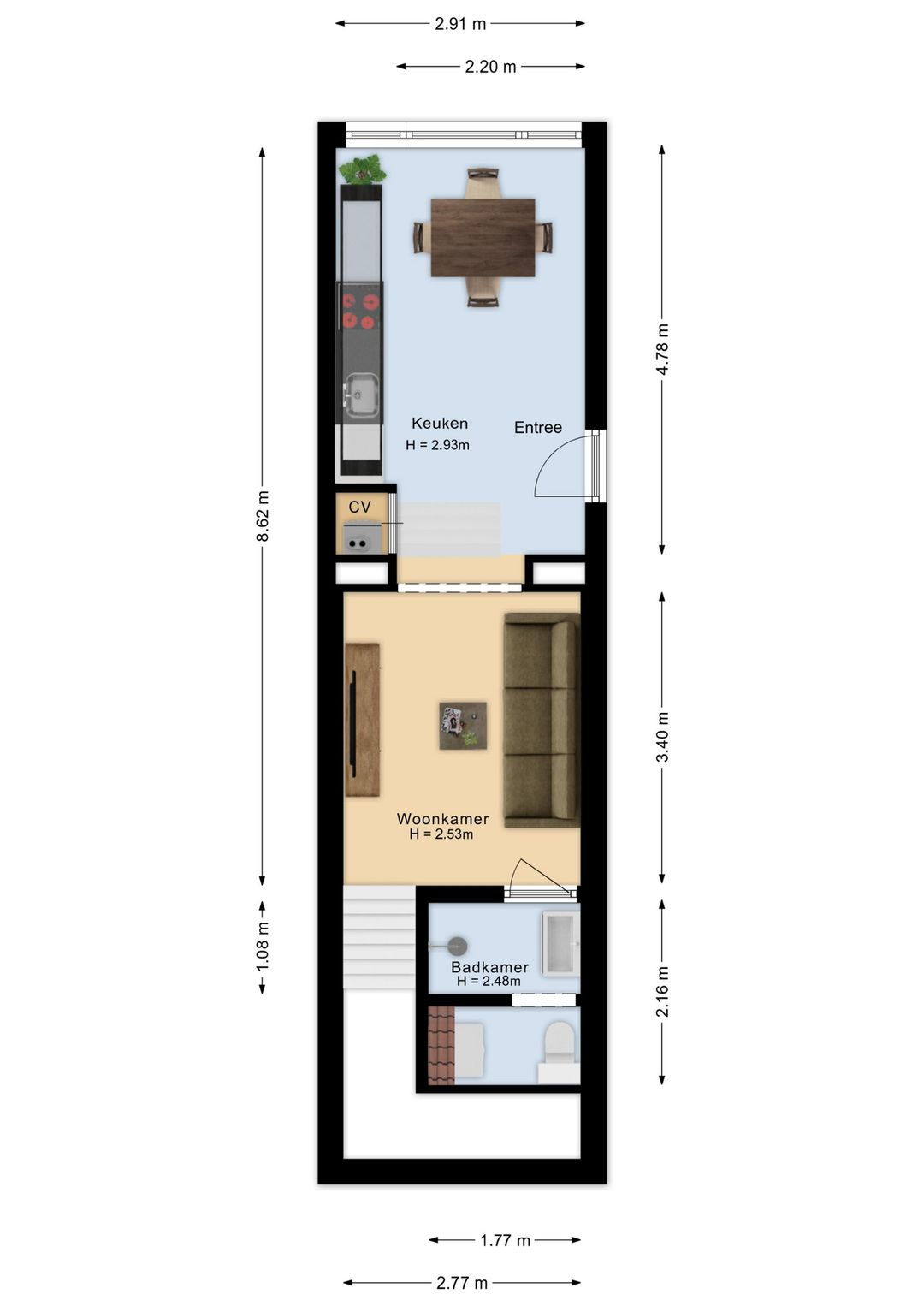 Foto 16 van Molenstraat 98-A1