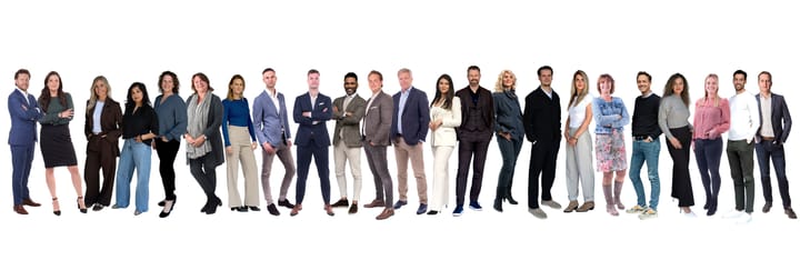 Een promotiefoto voor op kantoor