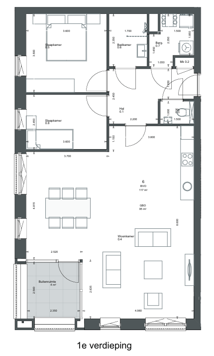 Photo 3 of Appartement (Bouwnr. 6)