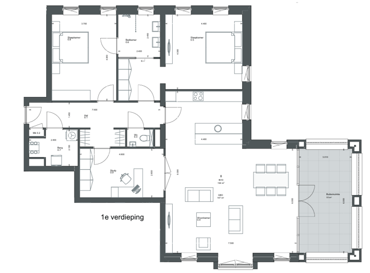 Photo 3 of Appartement (Bouwnr. 8)
