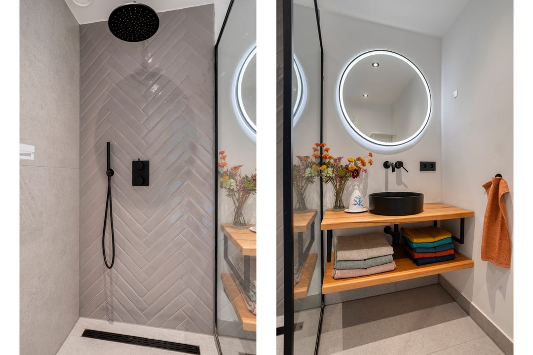Luxurious Renovated Apartment with Panoramic Views and Unique Bath Features — 13