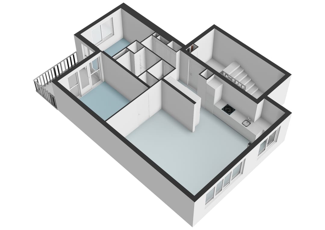 Renovated 3-Room Apartment with South-Facing Balcony near Oosterpark — 26