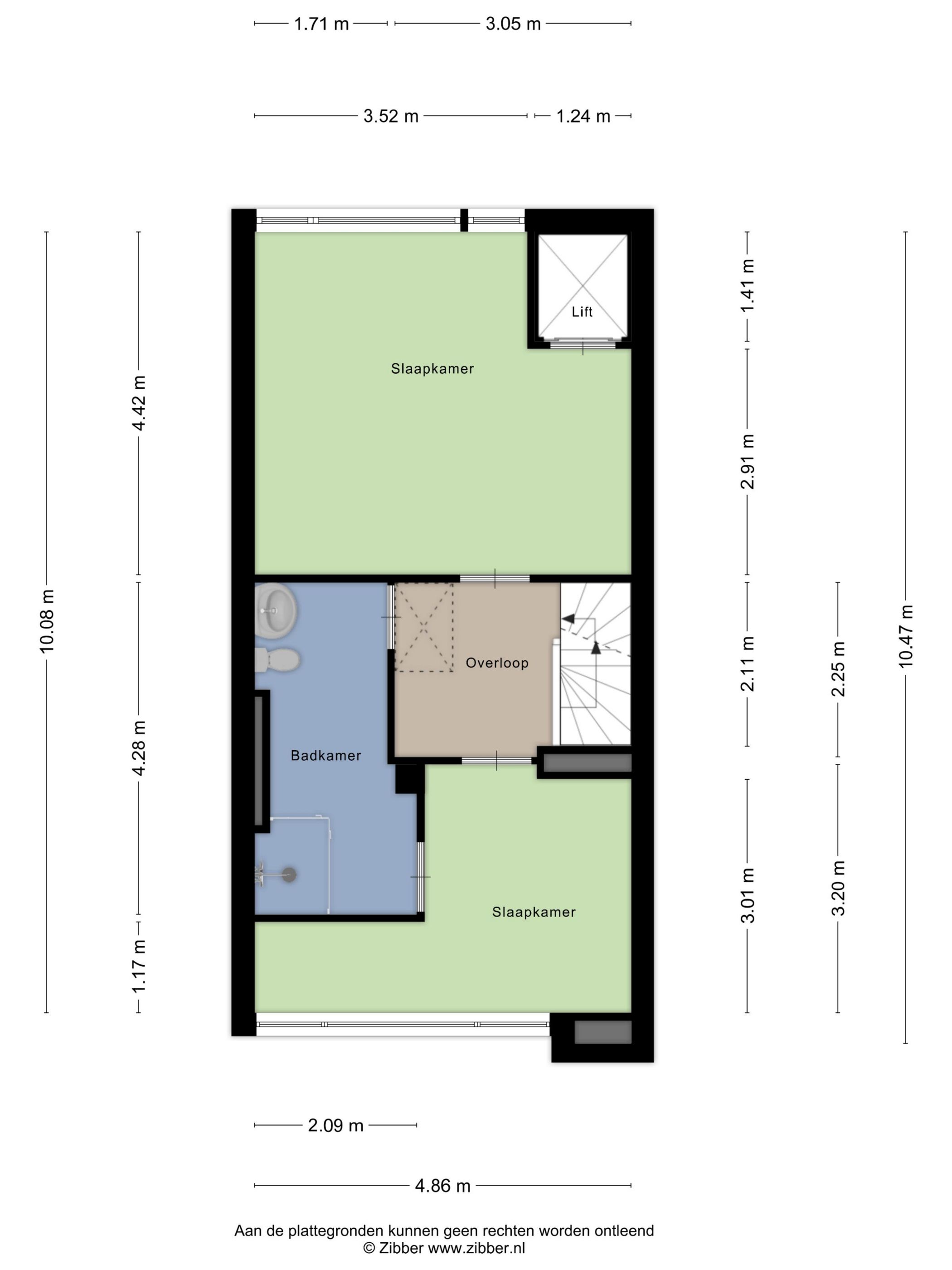 Spacious Six Room Home with Lift and South Facing Garden in Central Zoetermeer — 39