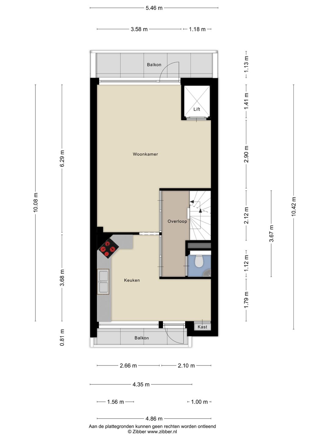 Spacious Six Room Home with Lift and South Facing Garden in Central Zoetermeer — 38