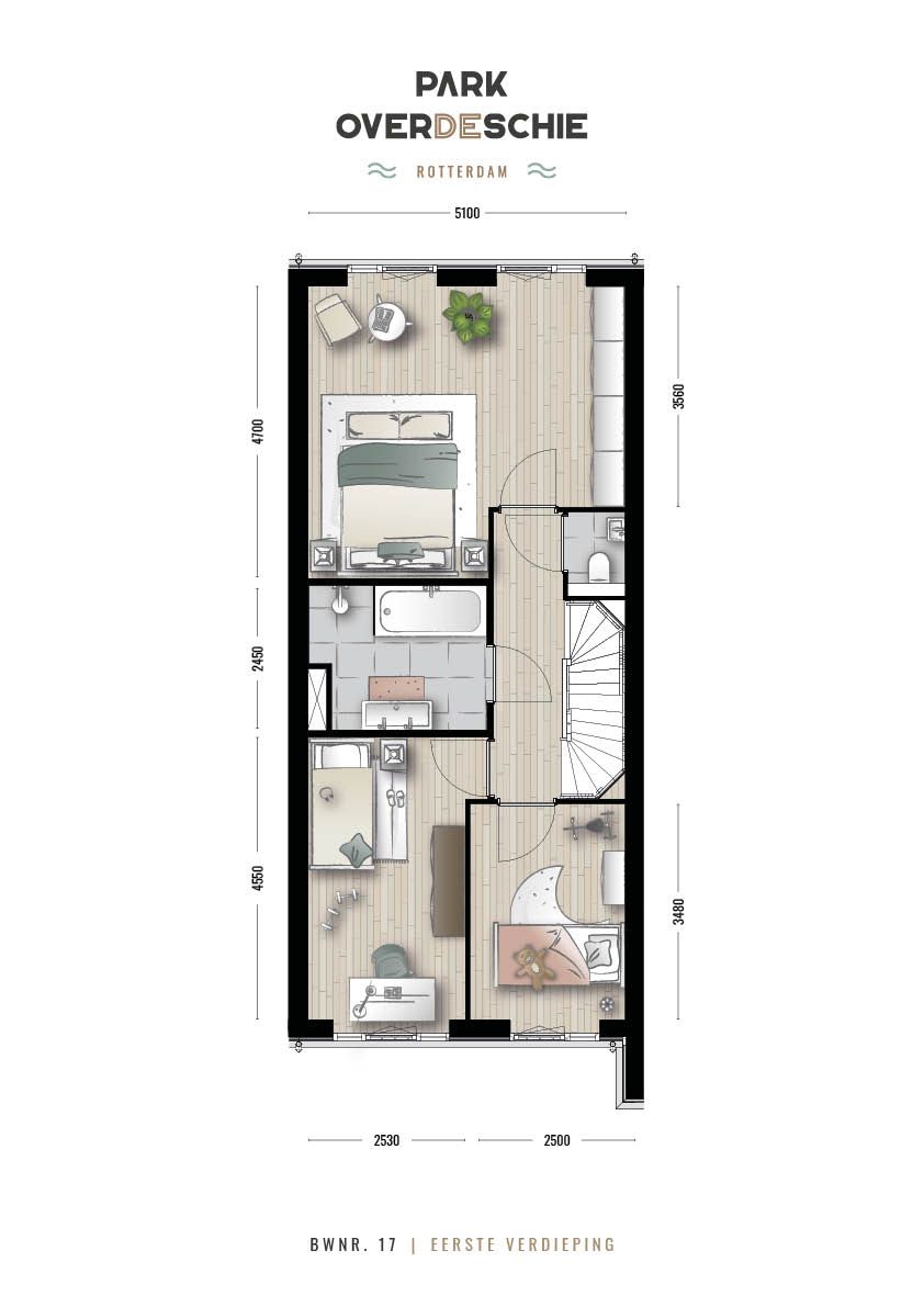 Foto 4 van Tuin Tussenwoning (Bouwnr. 17)