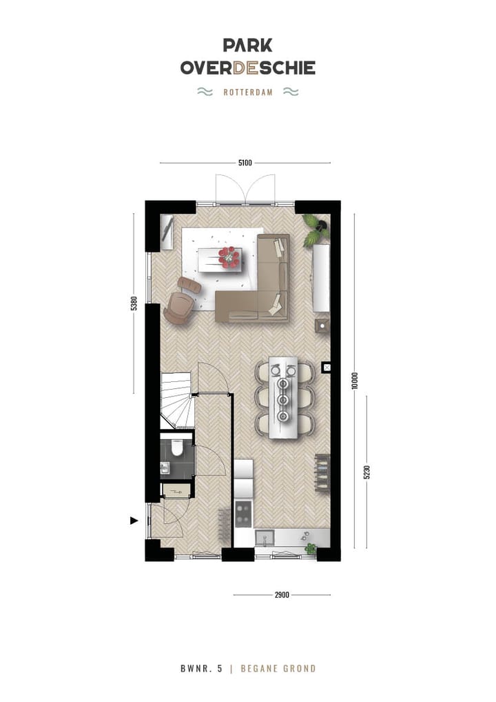 Foto 3 van Park Hoekwoning (Bouwnr. 5)