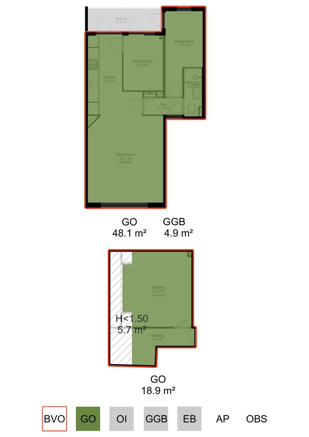 Fully Renovated Apartment in De Pijp with Versatile Extra Room — 37