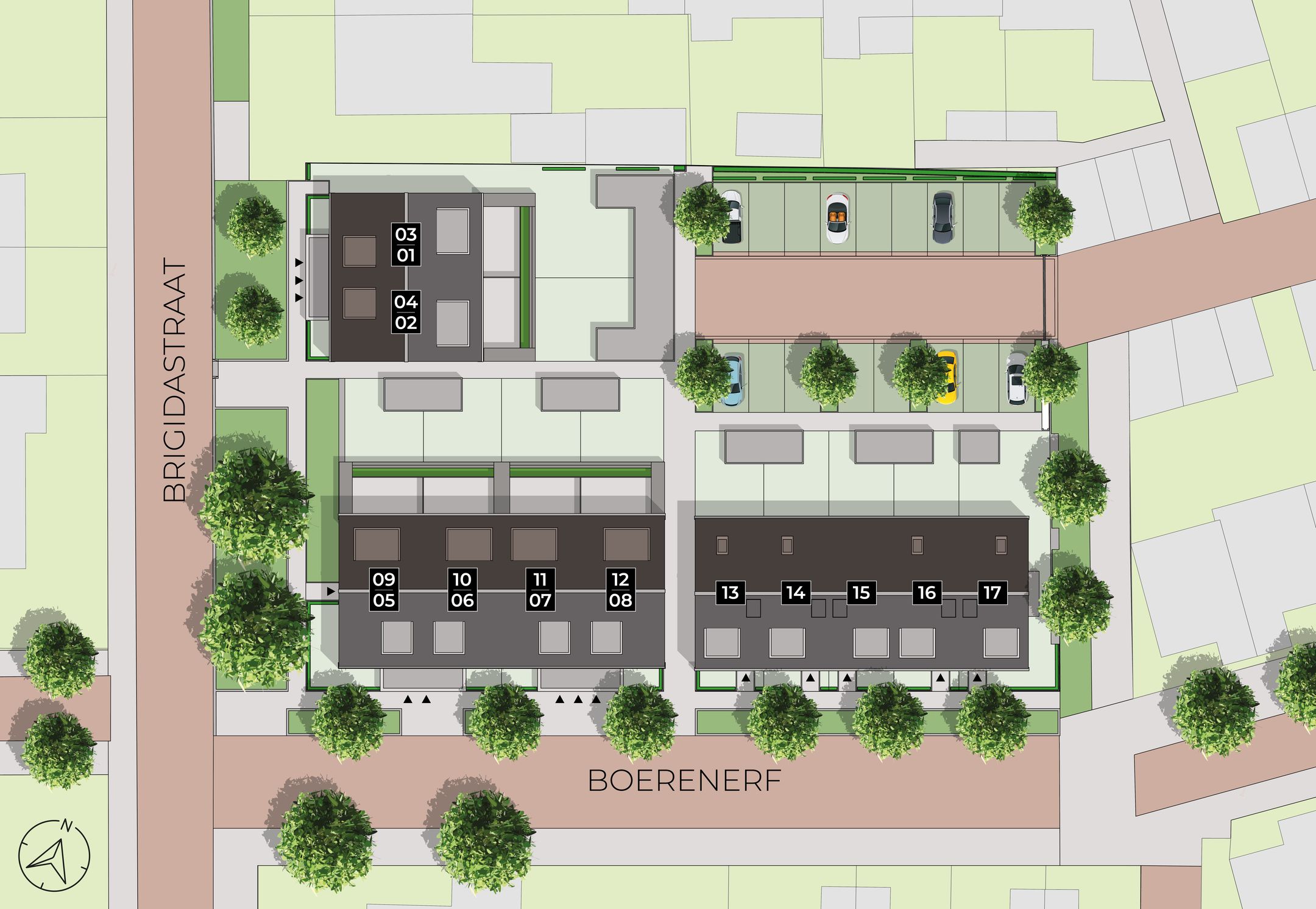 Foto 6 van Benedenwoning met tuin (Bouwnr. 1)