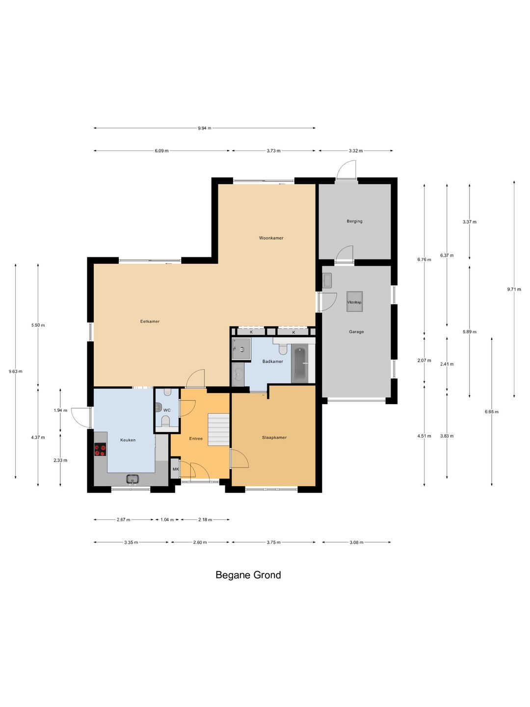 Spacious and Well-Maintained Detached Semi-Bungalow with Stunning Garden in Vlijmen — 22