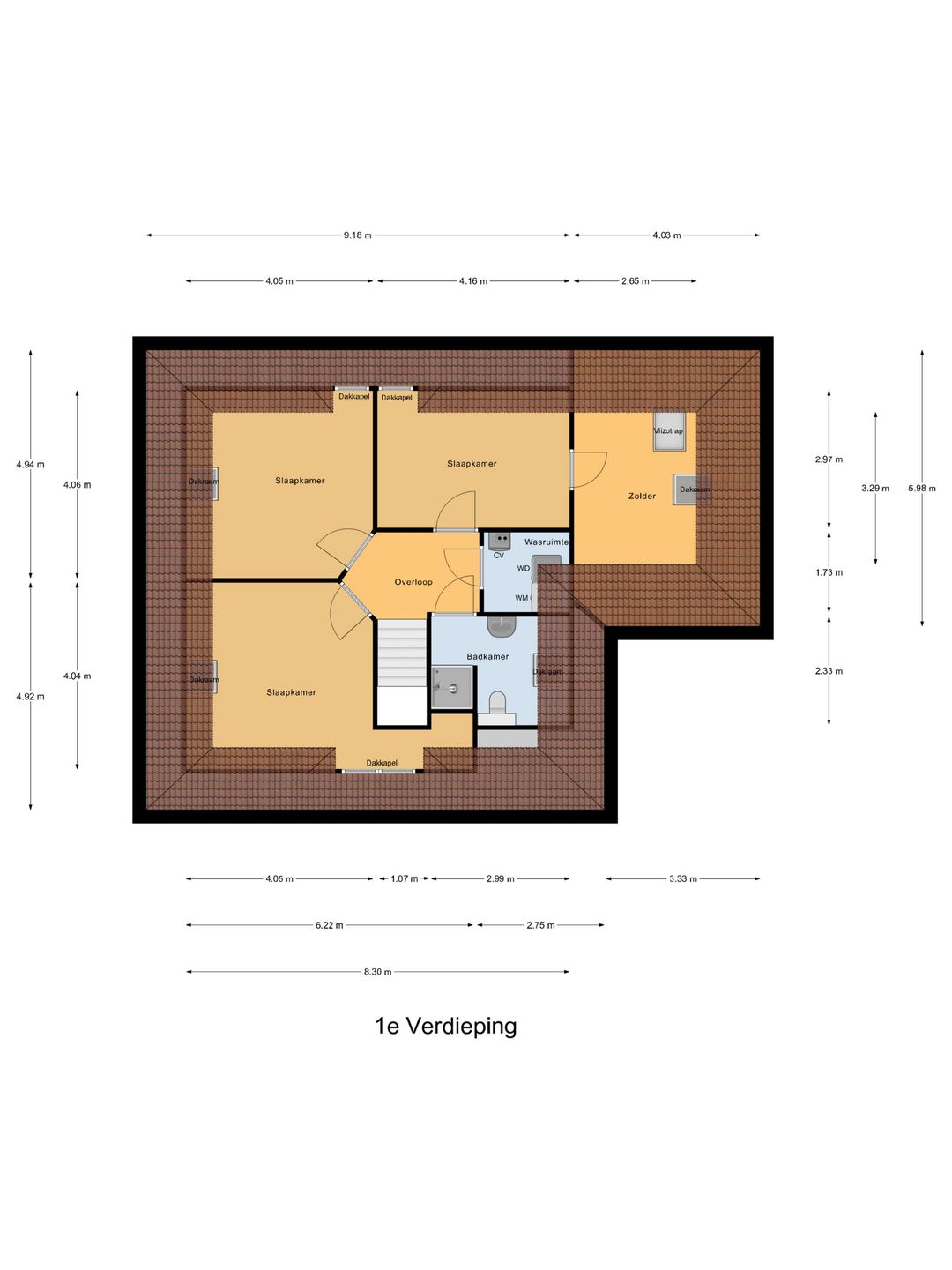Spacious and Well-Maintained Detached Semi-Bungalow with Stunning Garden in Vlijmen — 58