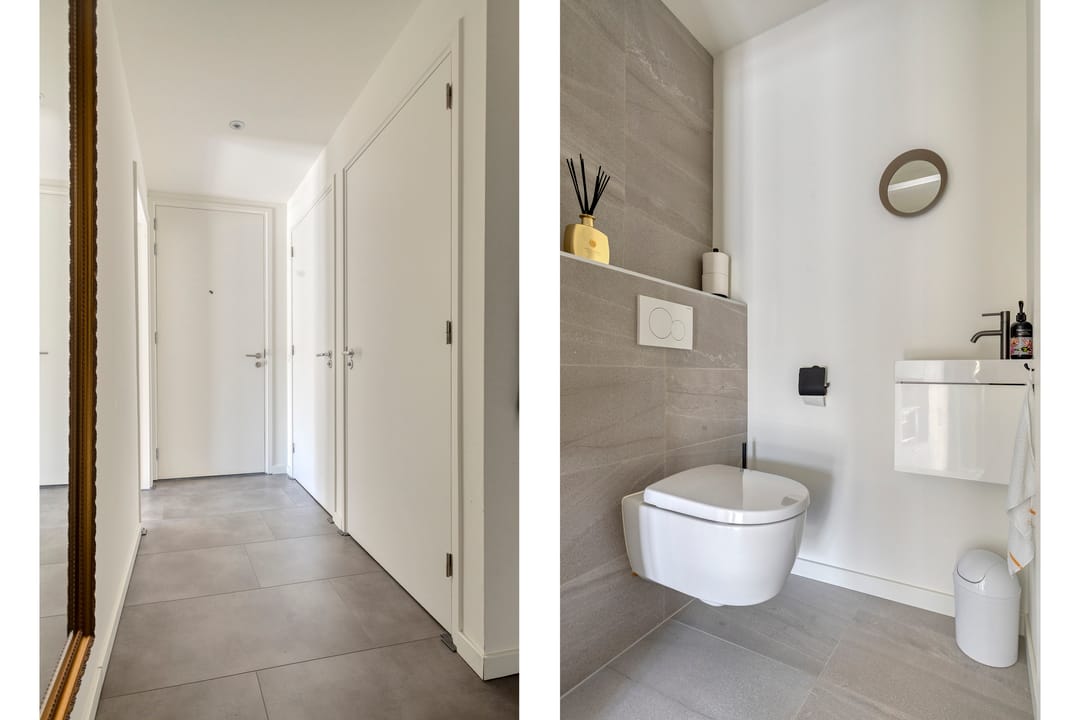 Spacious and Modern Apartment in Hulst Center with Rooftop Terrace and Private Parking — 8