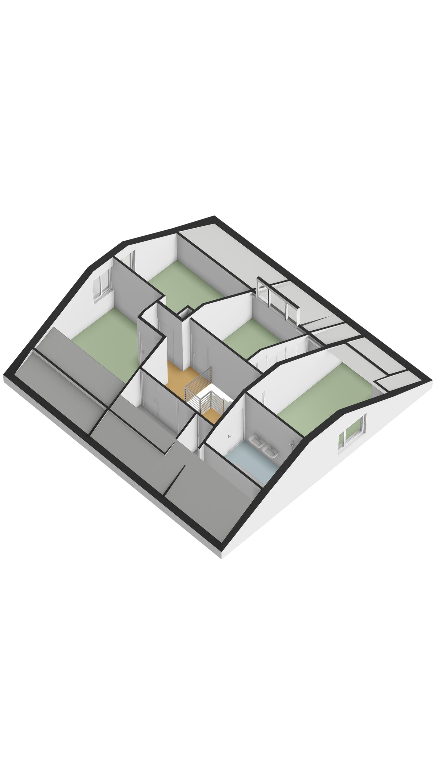 Spacious Detached Villa with Garden Near Forest in Geldrop — 64