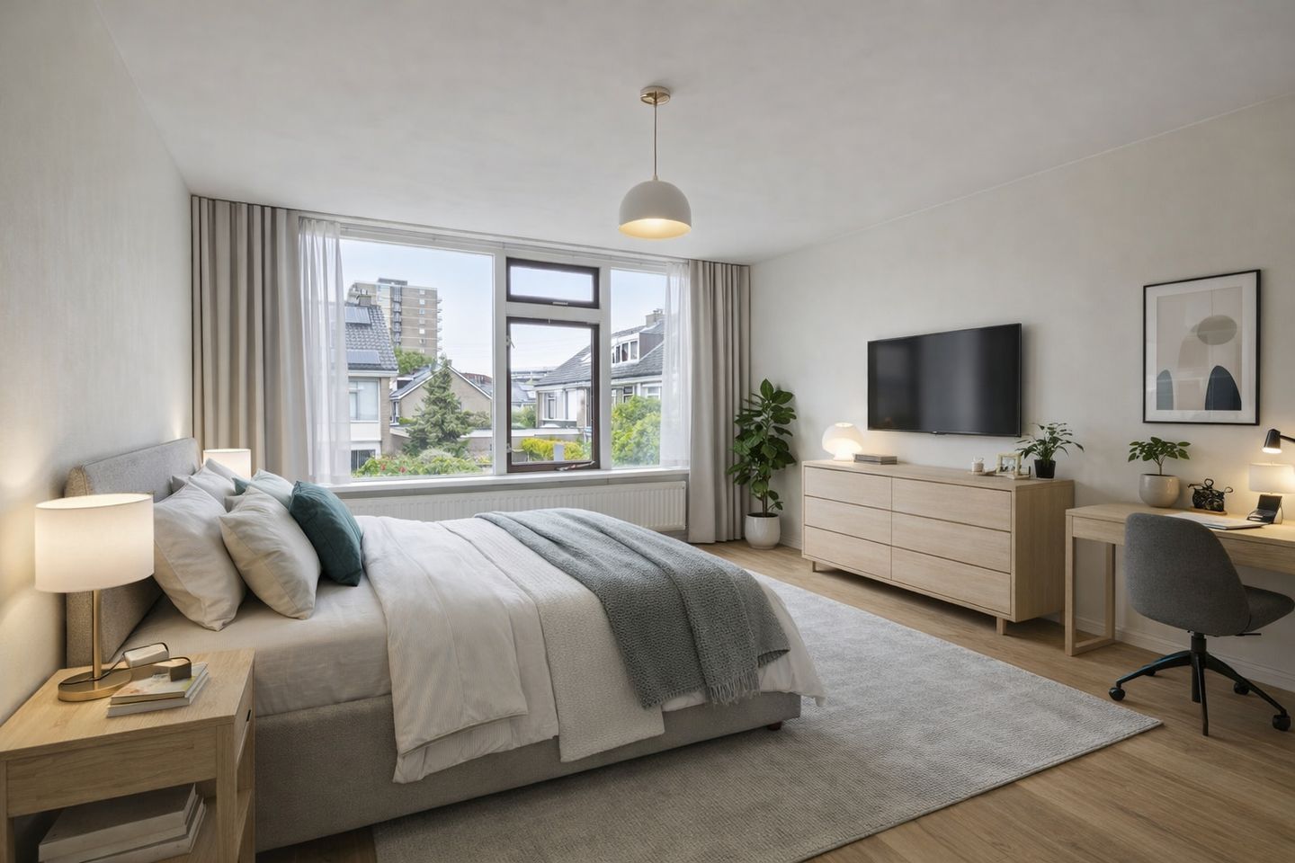 Spacious Corner Townhouse with Extensive South-Facing Garden in Quiet Green Location — 20