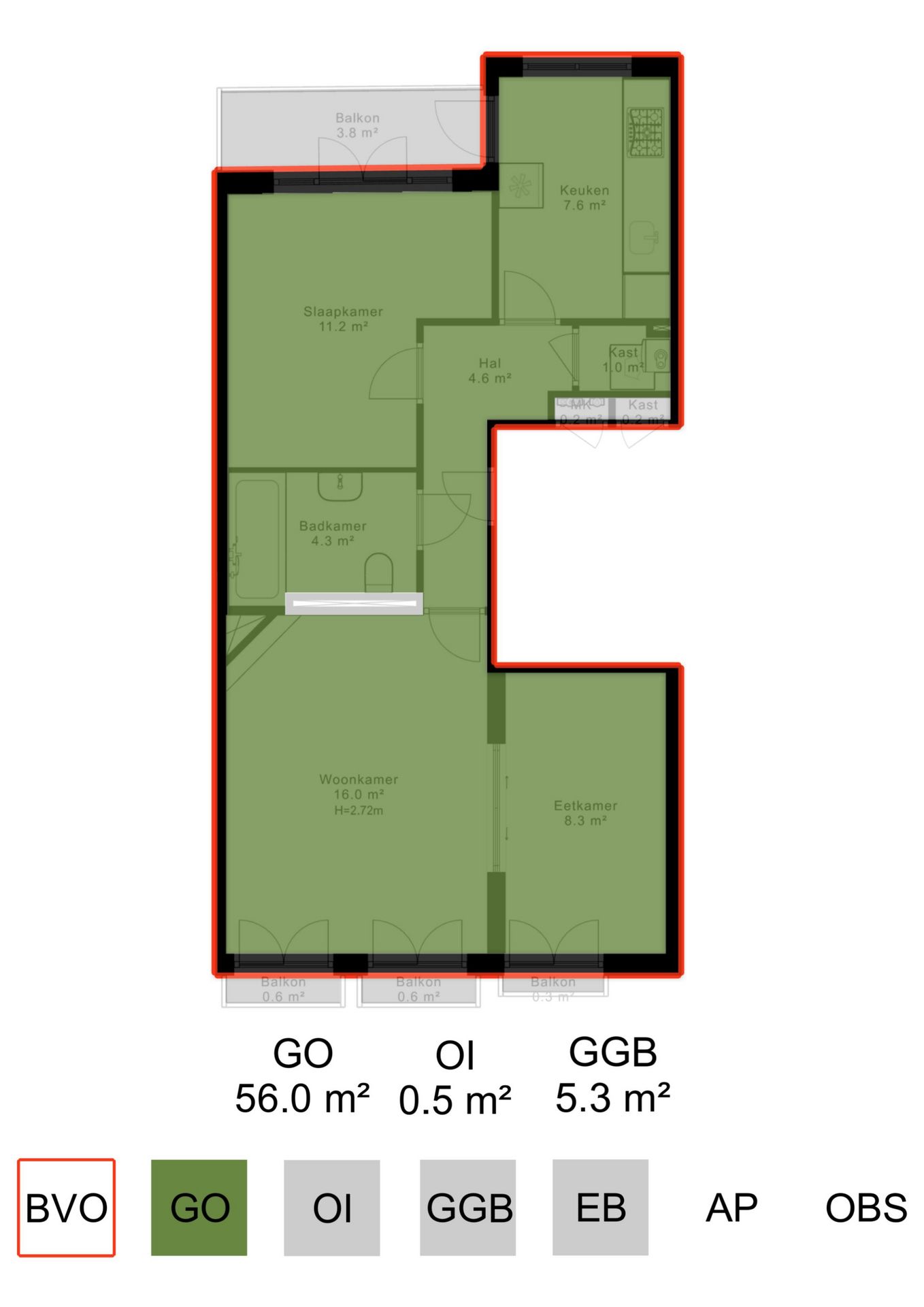 Photo 48 of Legmeerstraat 32-2