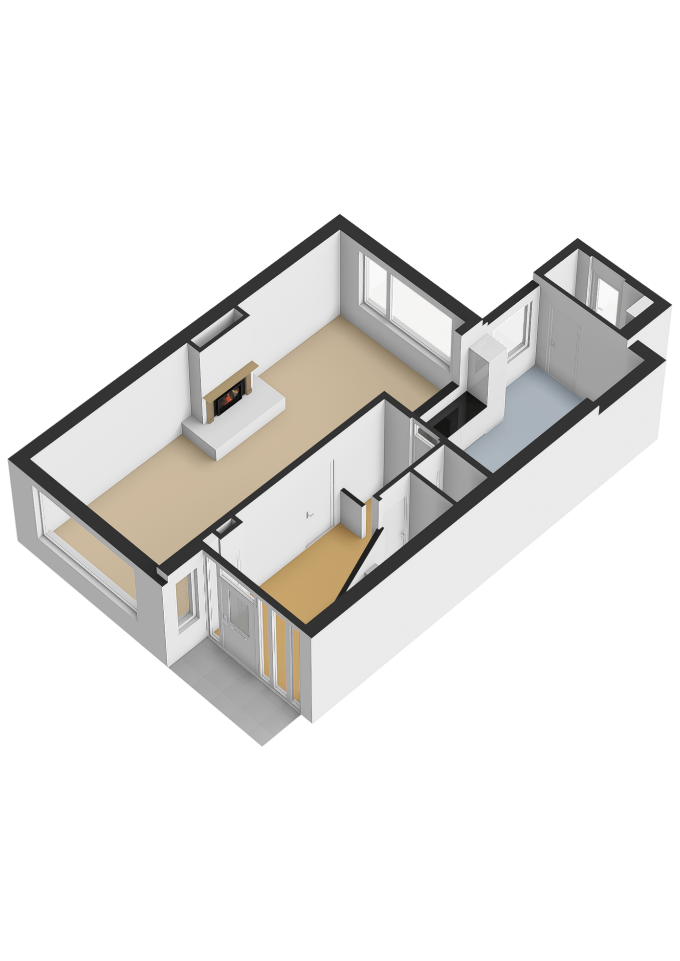 Affordable Terraced Home with Four Bedrooms and Spacious Garden in Burgum — 48