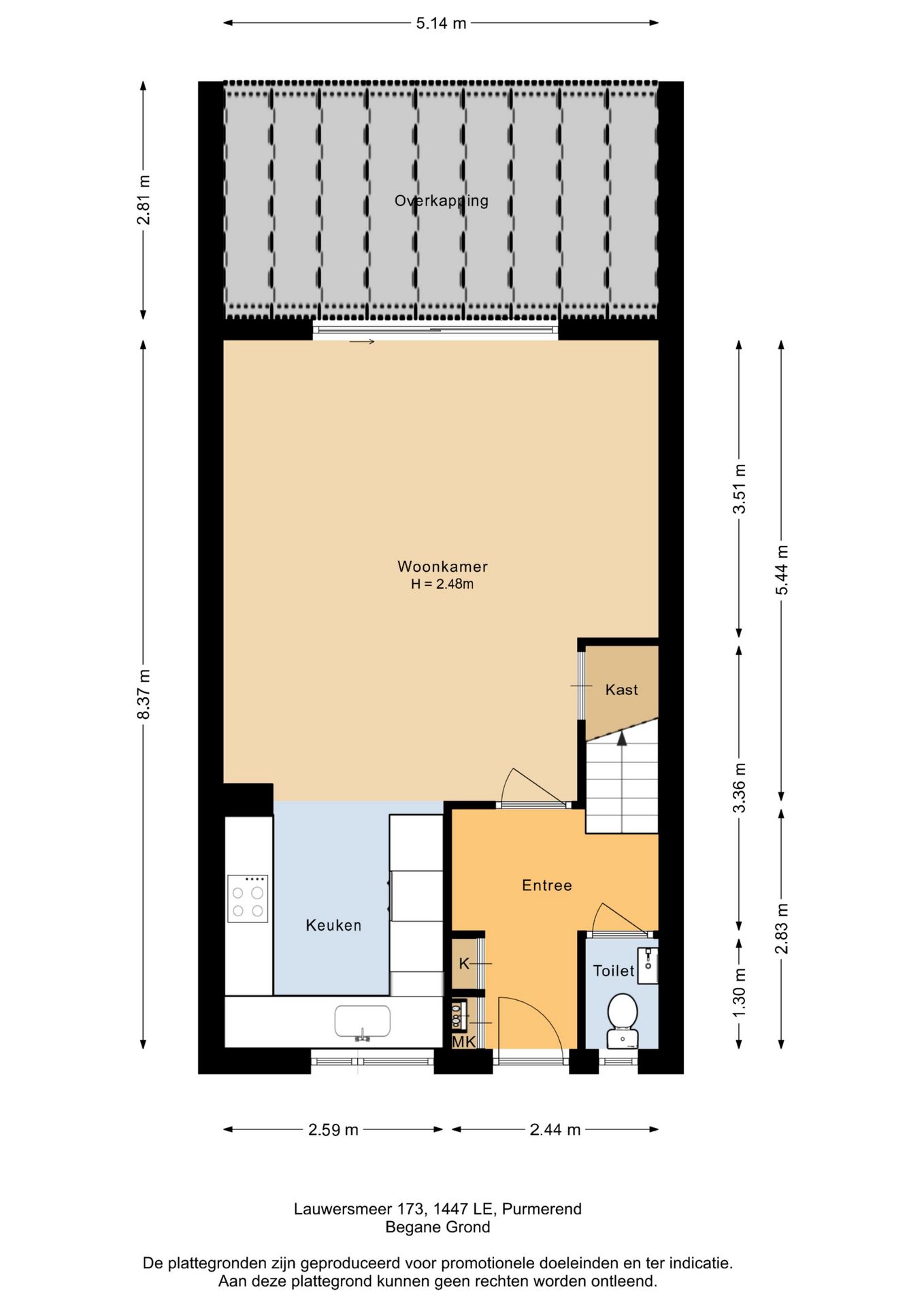 Spacious Family Home in a Car-Free Street in Purmer-Zuid — 40