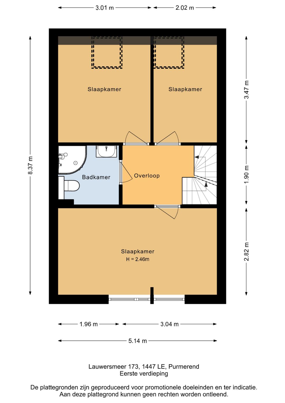 Spacious Family Home in a Car-Free Street in Purmer-Zuid — 41