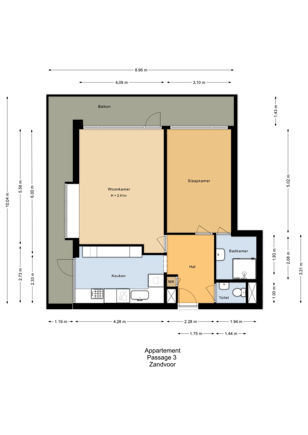 Light Corner Apartment with Panoramic Sea Views and Sunny Balconies — 43