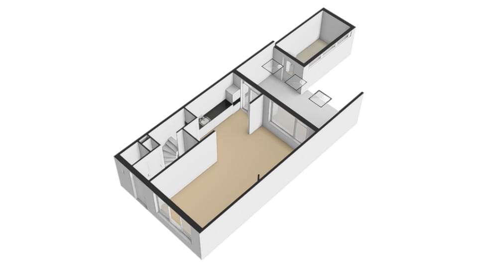 Spacious Energy Efficient Four Bedroom Townhouse with Modern Kitchen — 52