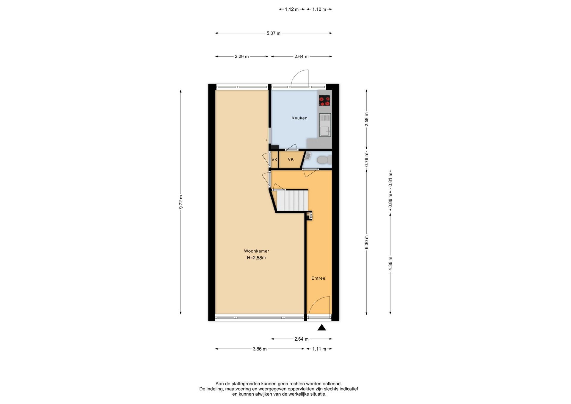 Spacious Fixer-Upper Terraced Home in Central Zevenaar — 45