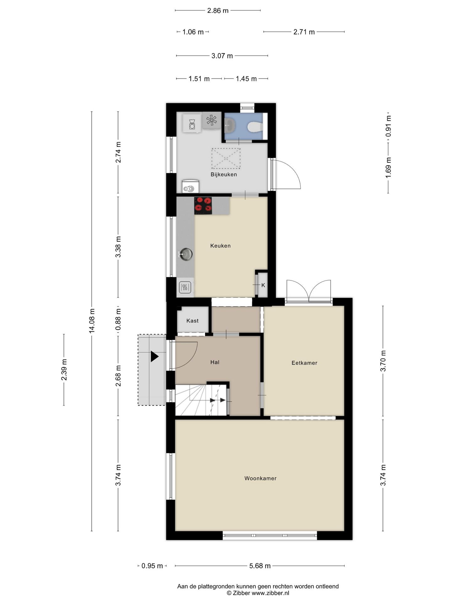 Charming Semi-Detached Residence with Private Patio Garden in Central Wijchen Location — 44