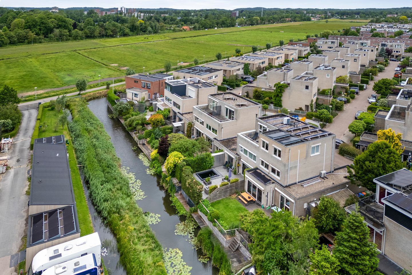 Spacious and Sustainable Semi-Detached Home with Private Water Access in Velserbroek — 50