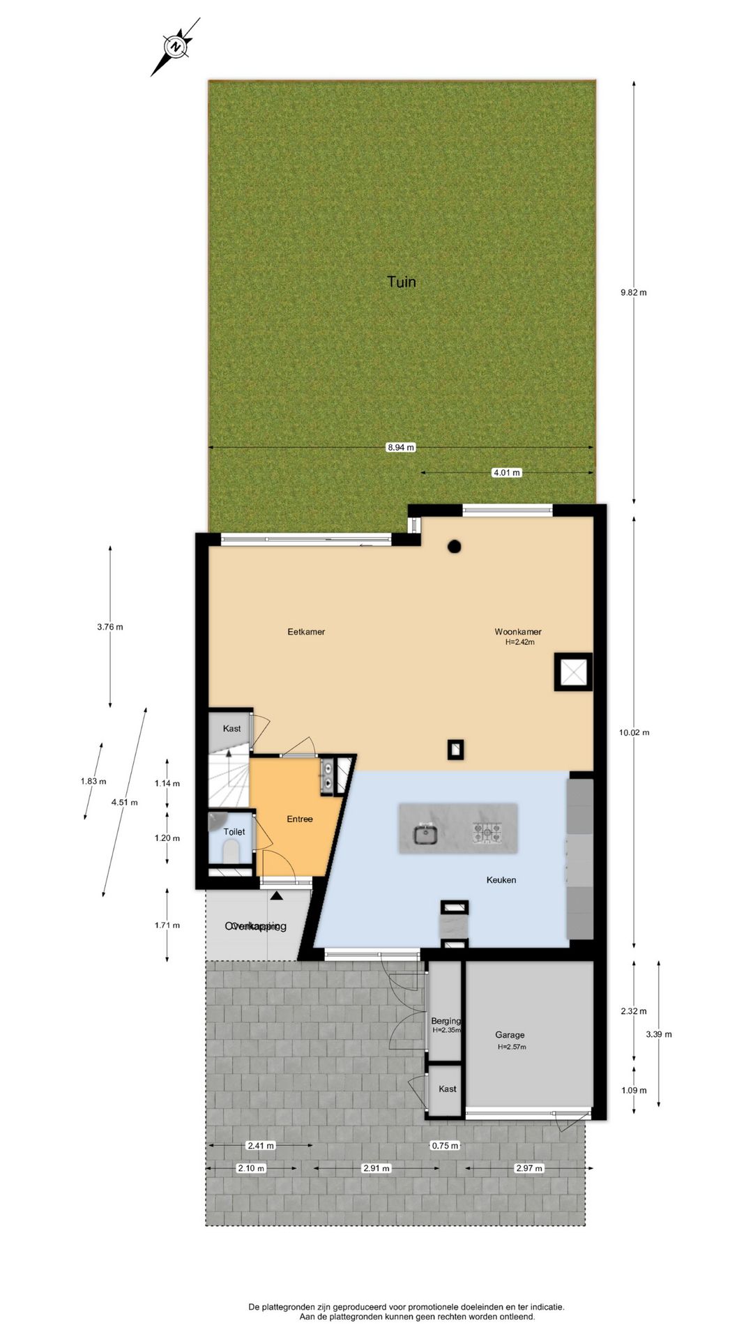 Spacious and Sustainable Semi-Detached Home with Private Water Access in Velserbroek — 56