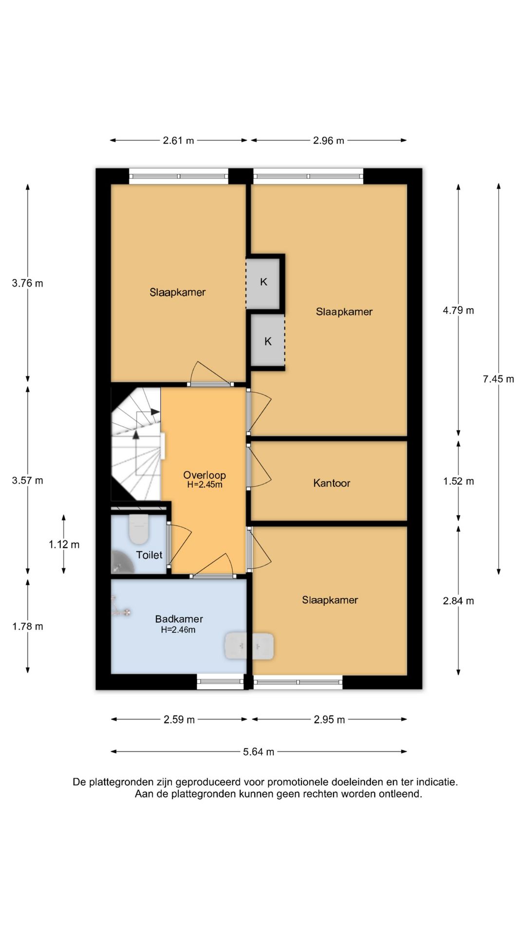 Spacious and Sustainable Semi-Detached Home with Private Water Access in Velserbroek — 54