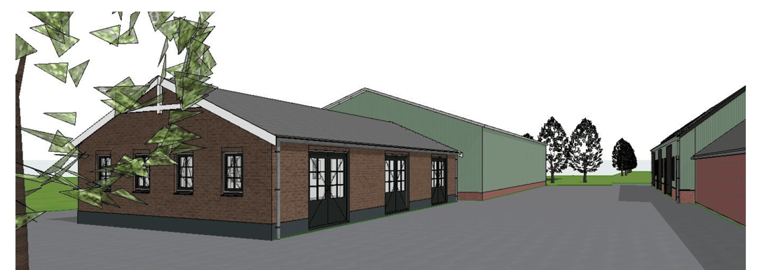 Unique Farmstead Opportunity with Renovation Permits for Two Homes near Utrecht — 11