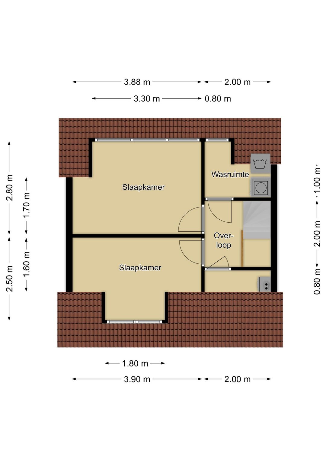 Spacious Corner Family Home with 5 Bedrooms, Carport and Sunny South-Facing Garden in Heteren — 38