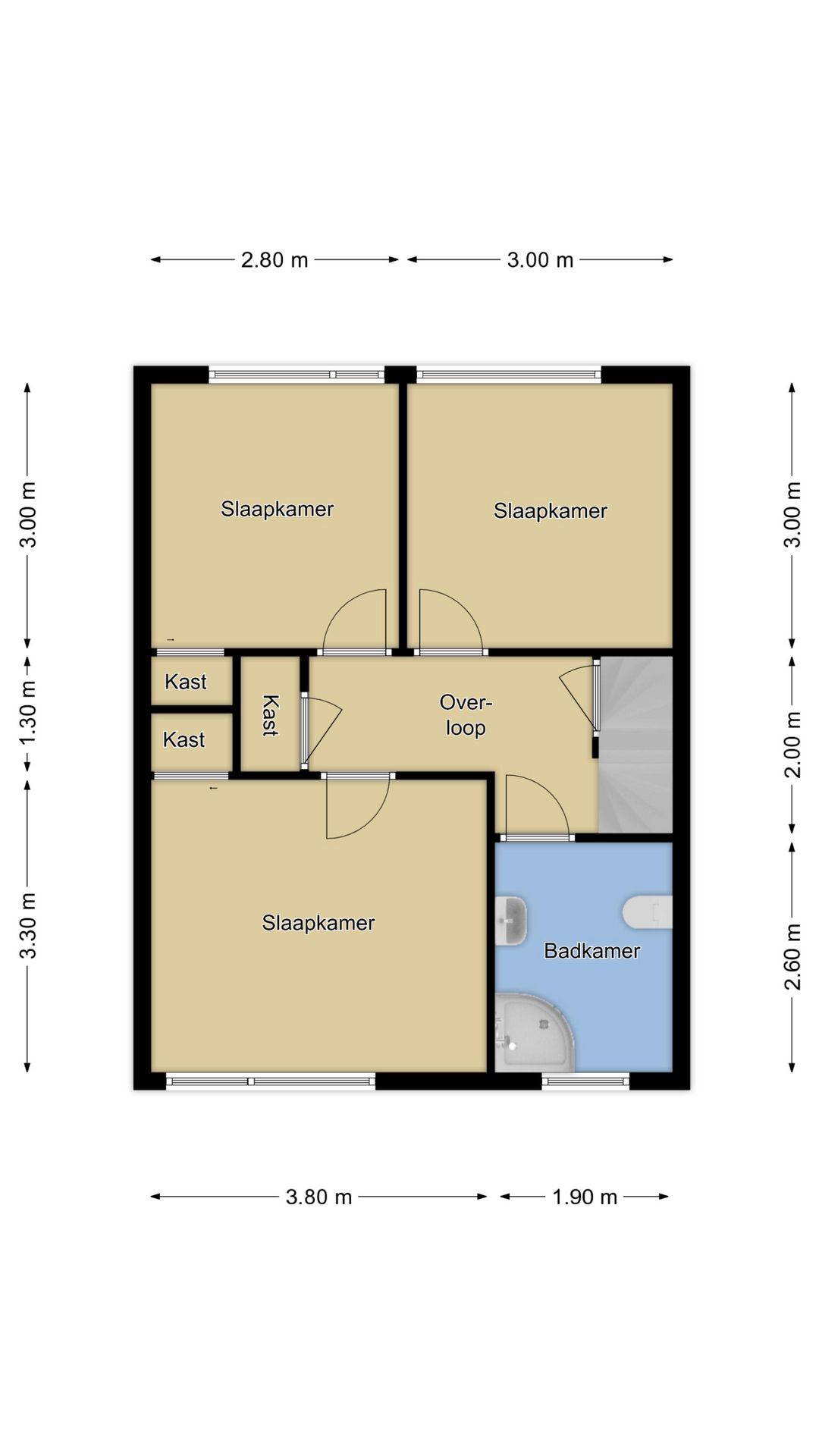 Spacious Corner Family Home with 5 Bedrooms, Carport and Sunny South-Facing Garden in Heteren — 26