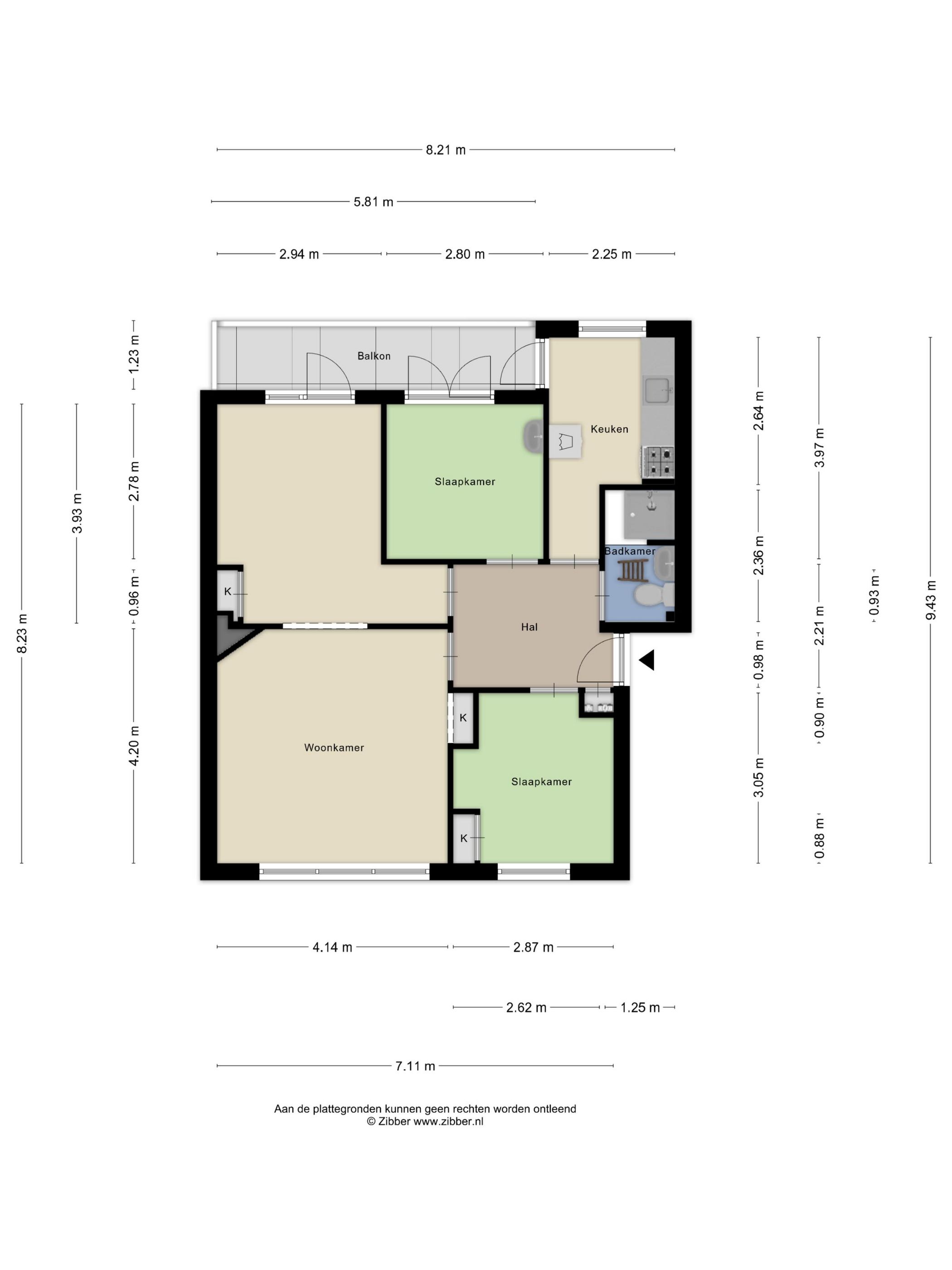 Top Floor Apartment with Balcony and Expansion Potential in Historic Middelburg Center — 27