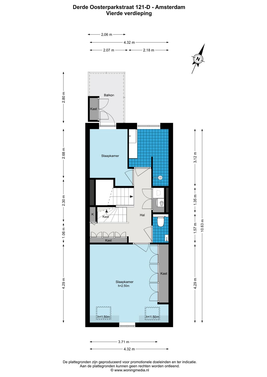 Foto 32 van Derde Oosterparkstraat 121-D