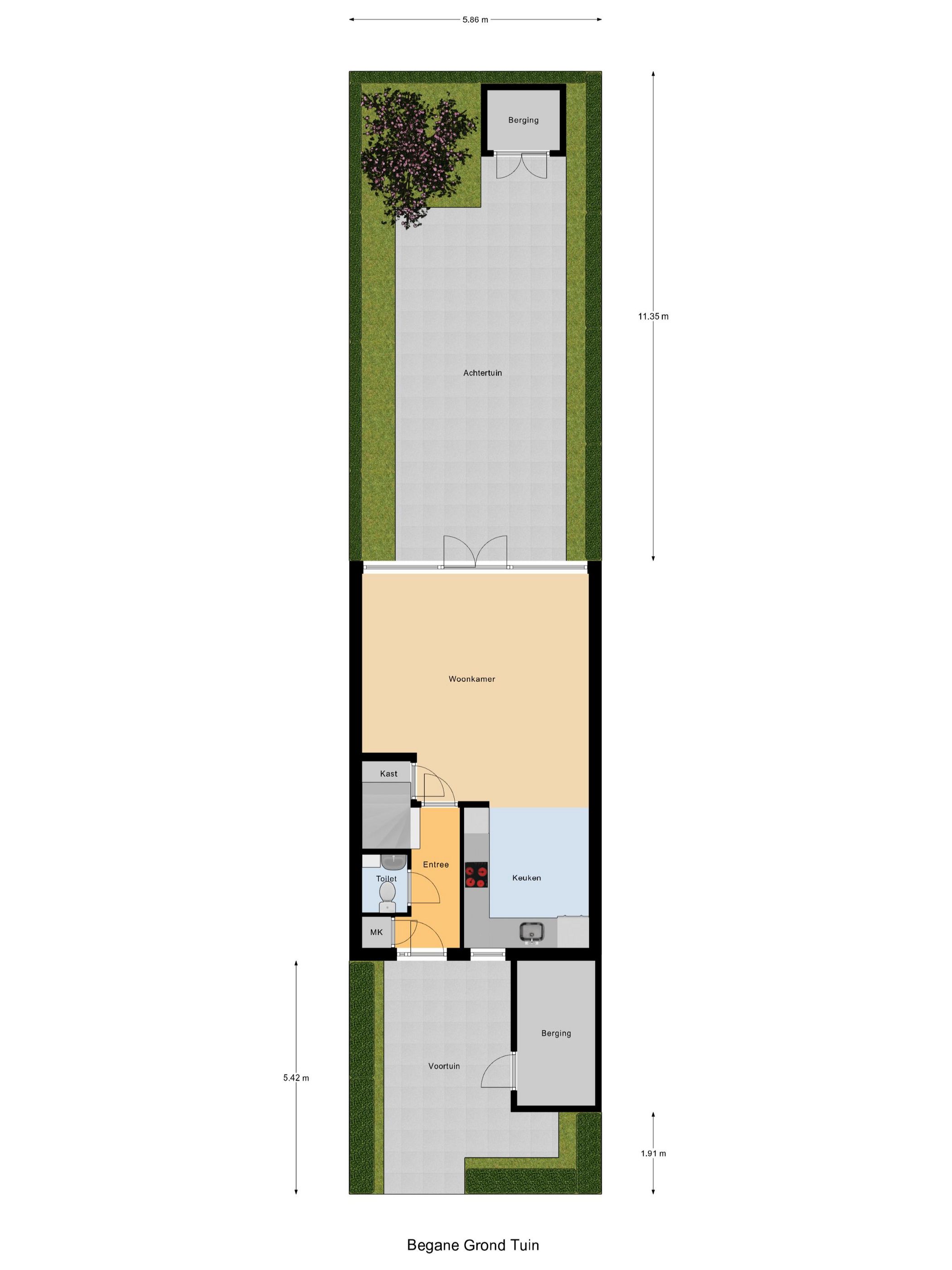 Spacious Family Home with Sunny Southeast Garden and Recent Upgrades in Quiet Location — 33