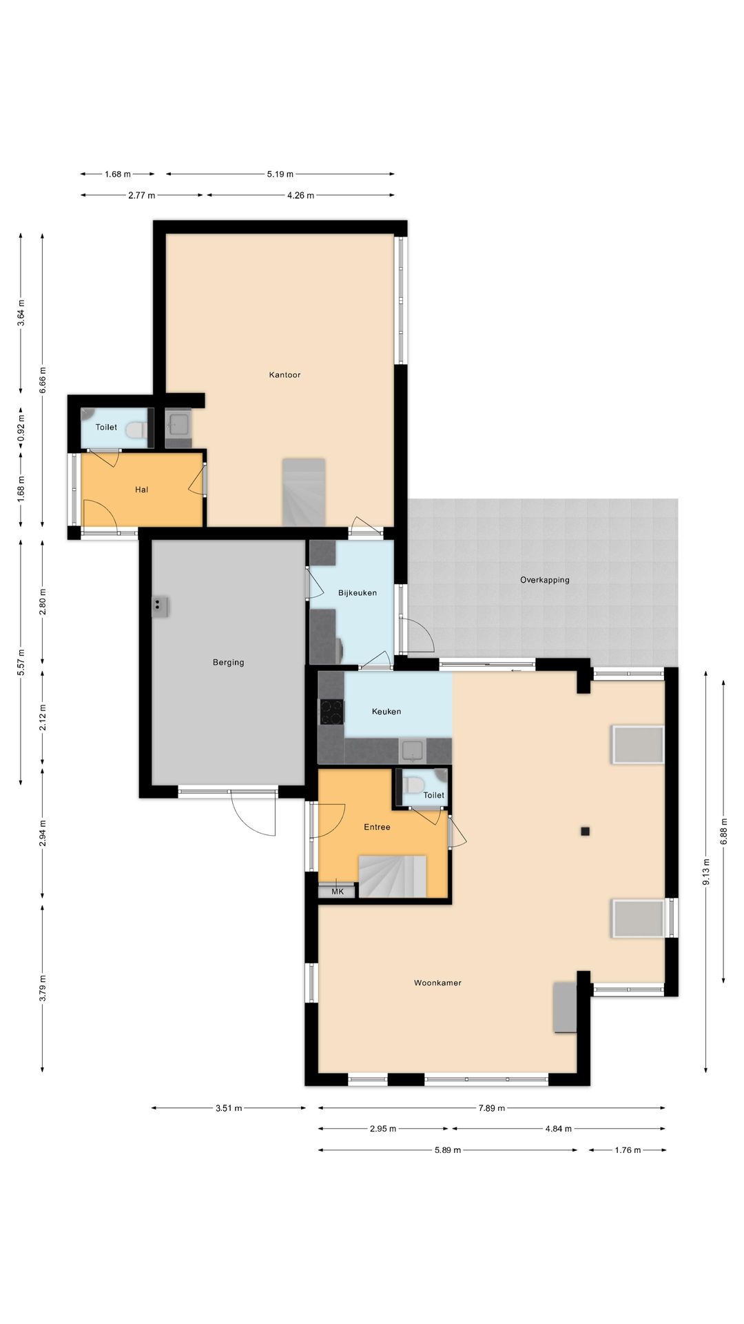 Spacious Detached Home with Private Practice Suite and Solar Power — 86