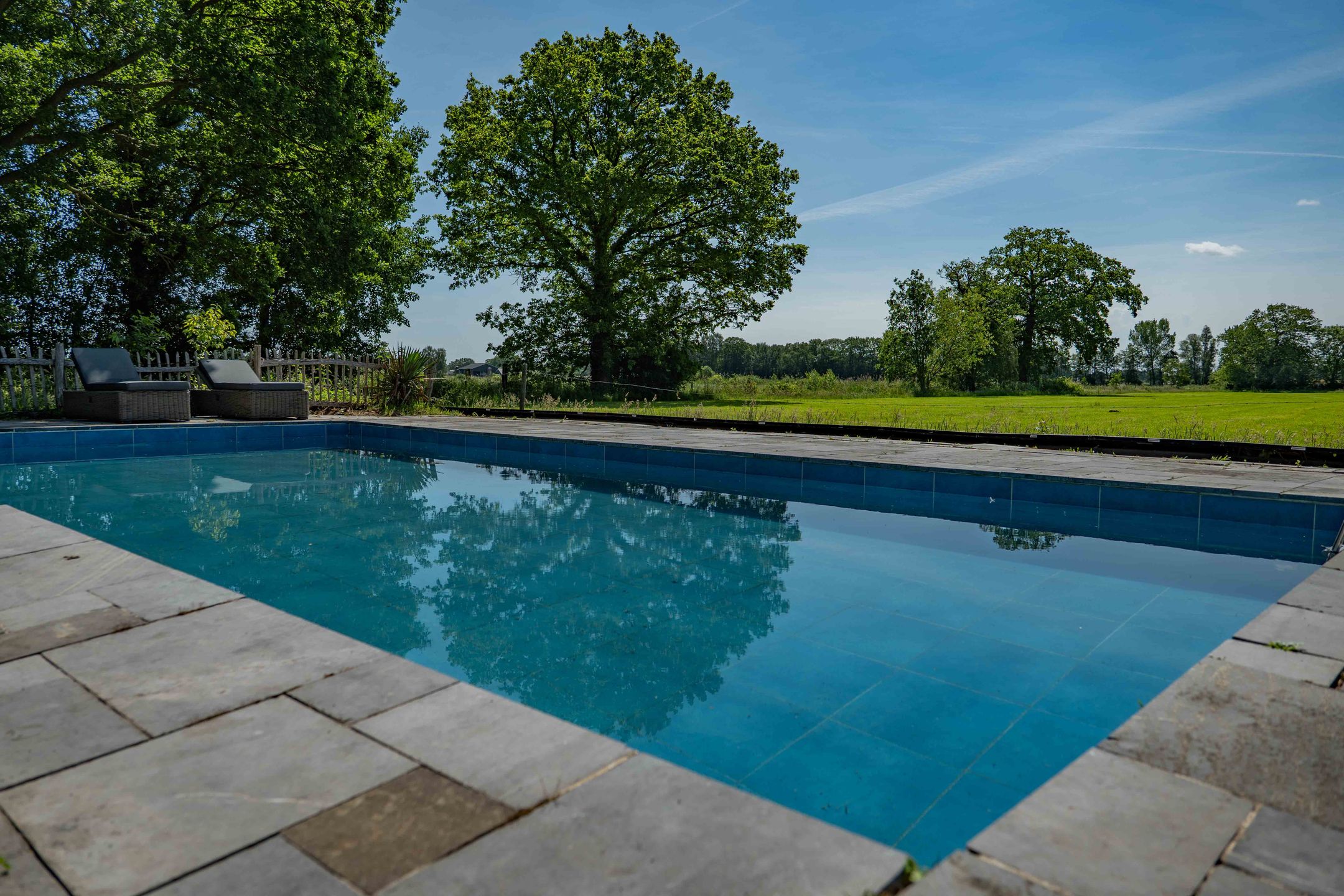 Exceptional Thatched Farmhouse with Pool, Sauna, and Private Guest House — 54