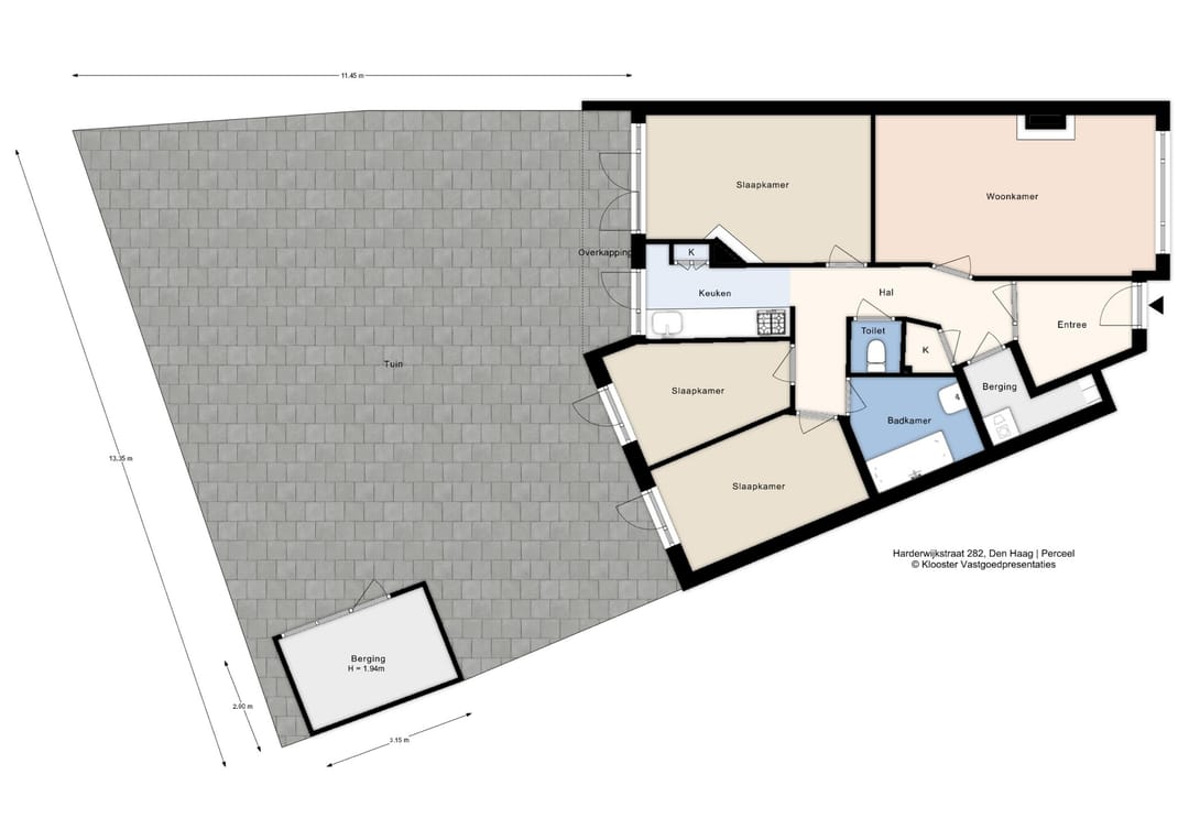 Spacious Ground Floor Apartment with Large Garden in Rustenburg-Oostbroek — 38
