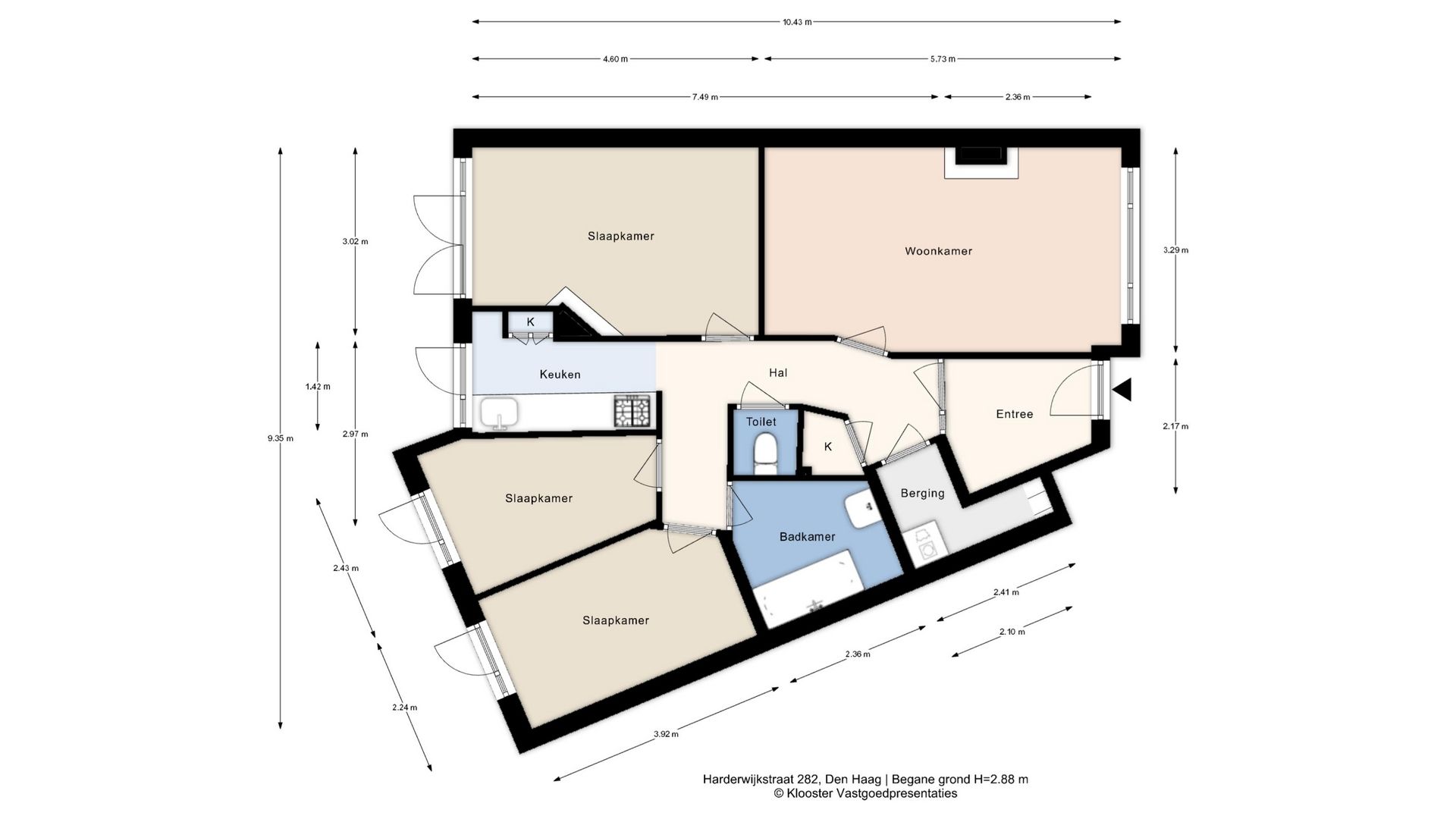 Spacious Ground Floor Apartment with Large Garden in Rustenburg-Oostbroek — 36