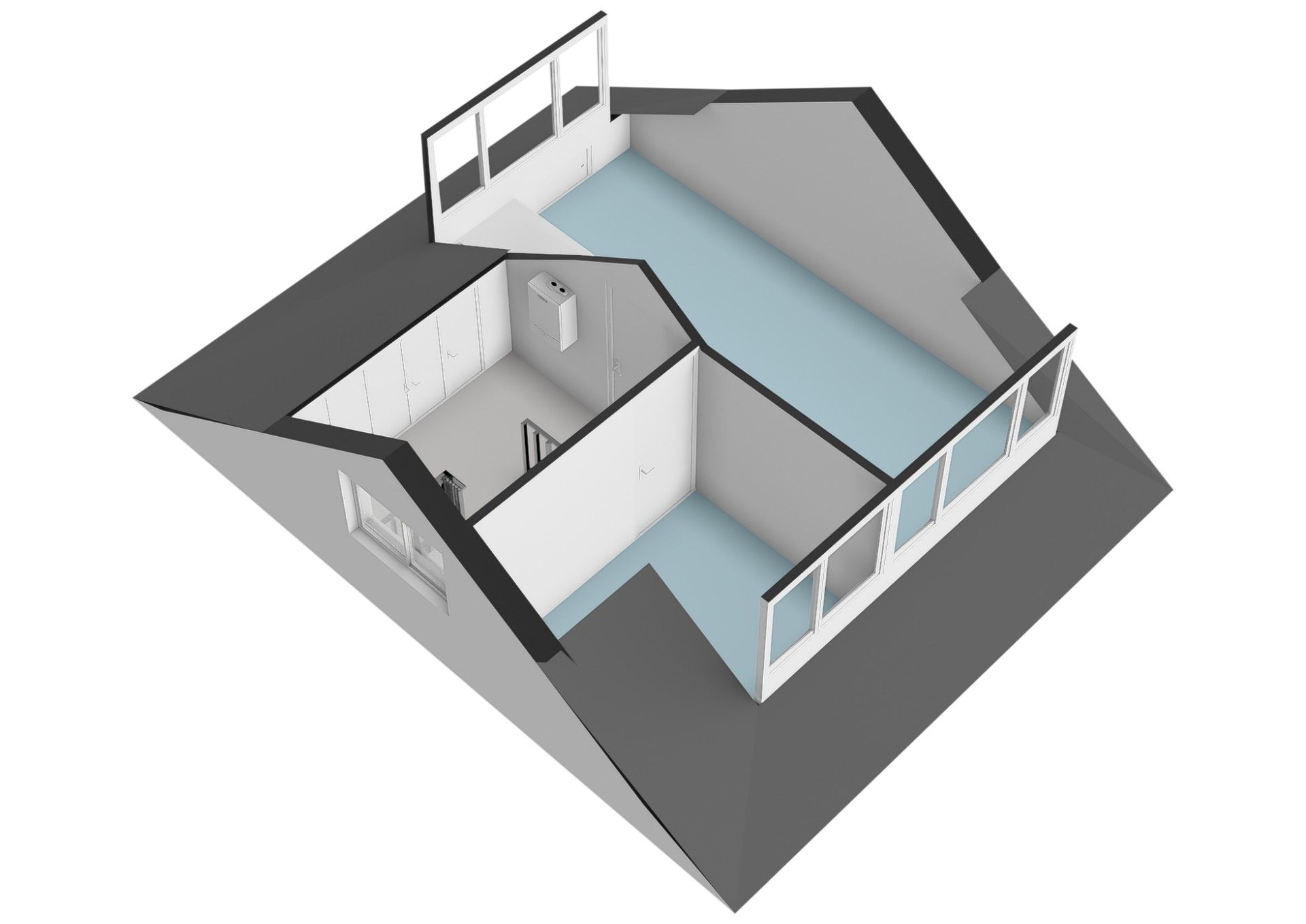 Modernized Semi-Detached Home with Five Bedrooms and Private Garden — 45