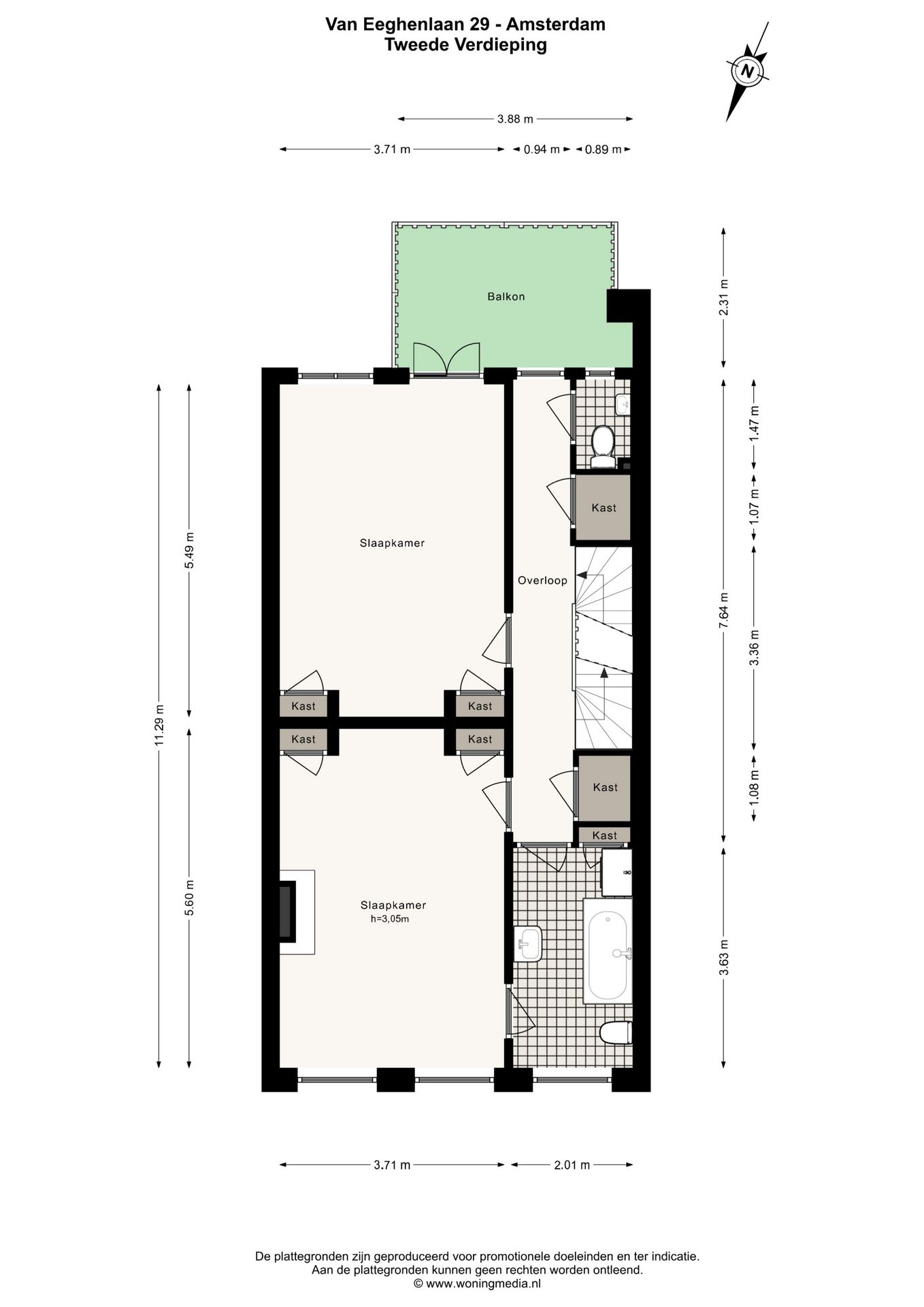 Grand 1895 Family Residence with Vondelpark Views and Authentic Period Details — 54