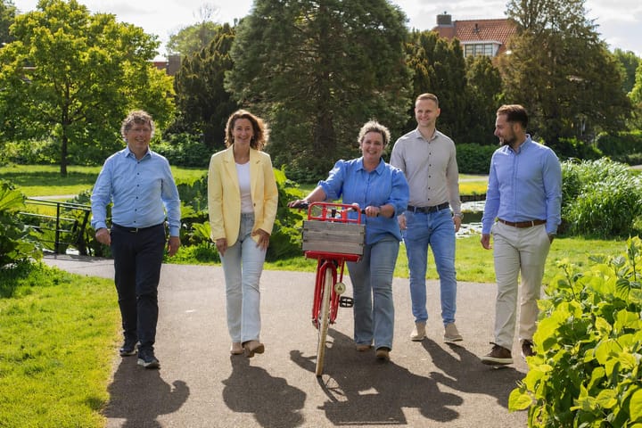 Een promotiefoto voor op kantoor