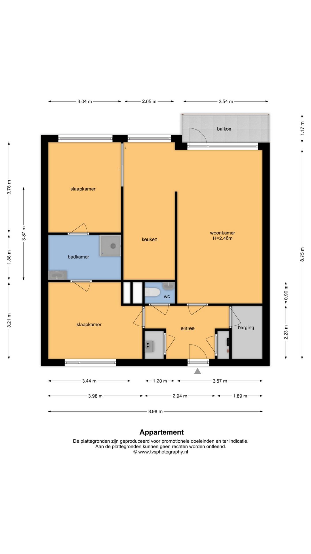 Modernised 3-Room Apartment with Parking in Gouda — 25