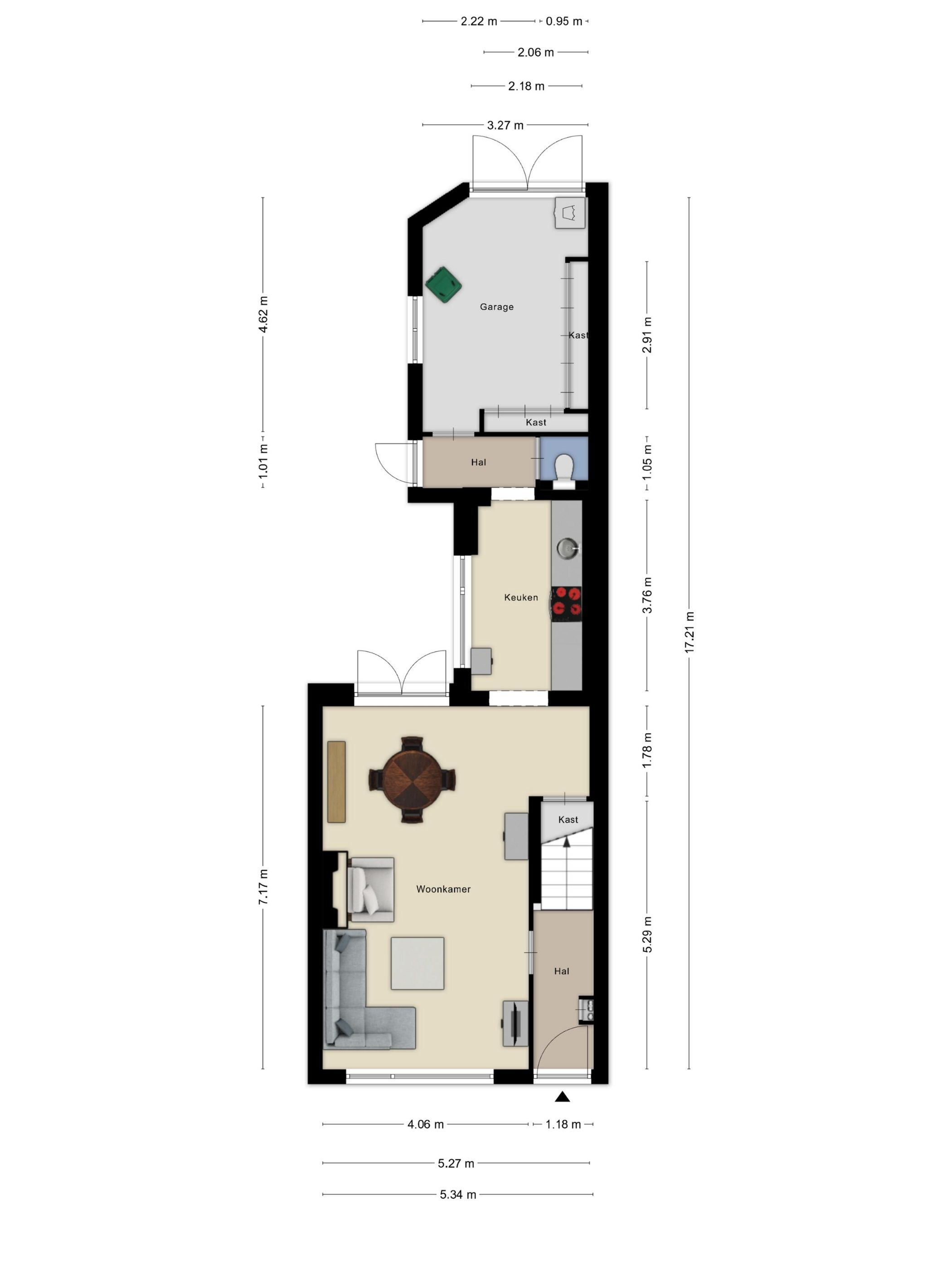 Semi-detached family home with garage and potential in Halsteren — 33