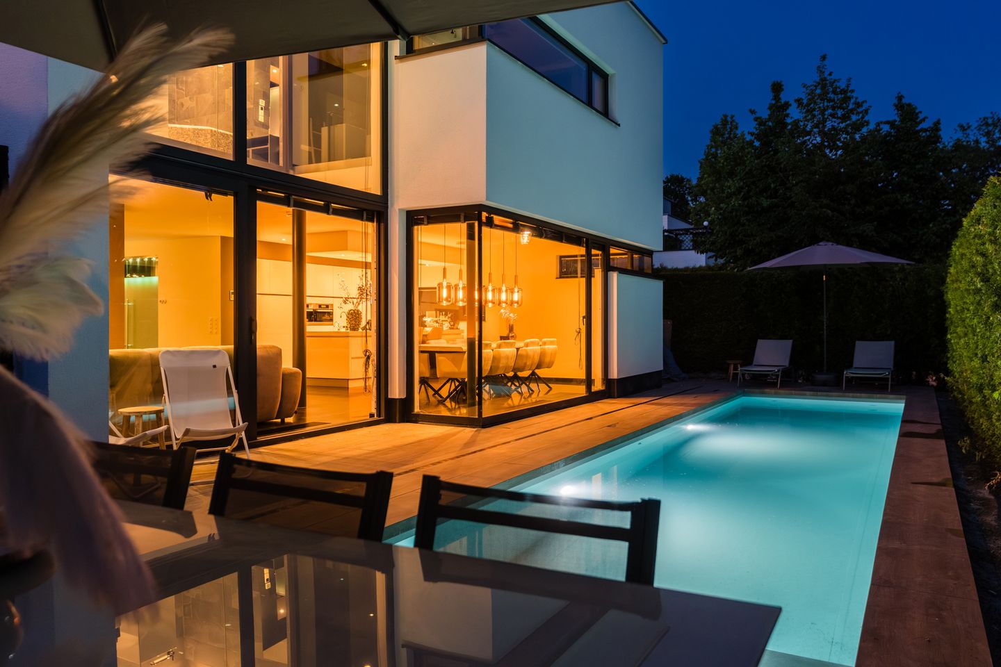 Luxury Villa with Heated Pool at Forest Edge in Waterrijk — 14